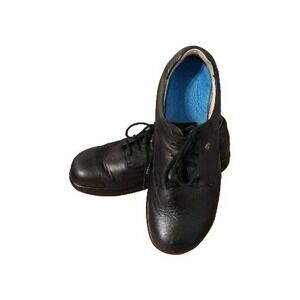 Finn Comfort Germany Shoes Mens Size 6.5 Black Leather Casual Oxford Unisex W8.5